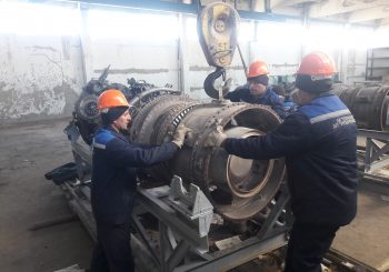 НК-12 СТ двигателларини таъмирлаш ва қайта тиклаш ишлари давом этмоқда.